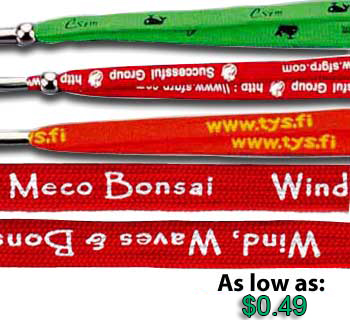 Buy Custom Woven Lanyards at 247Lanyards.com